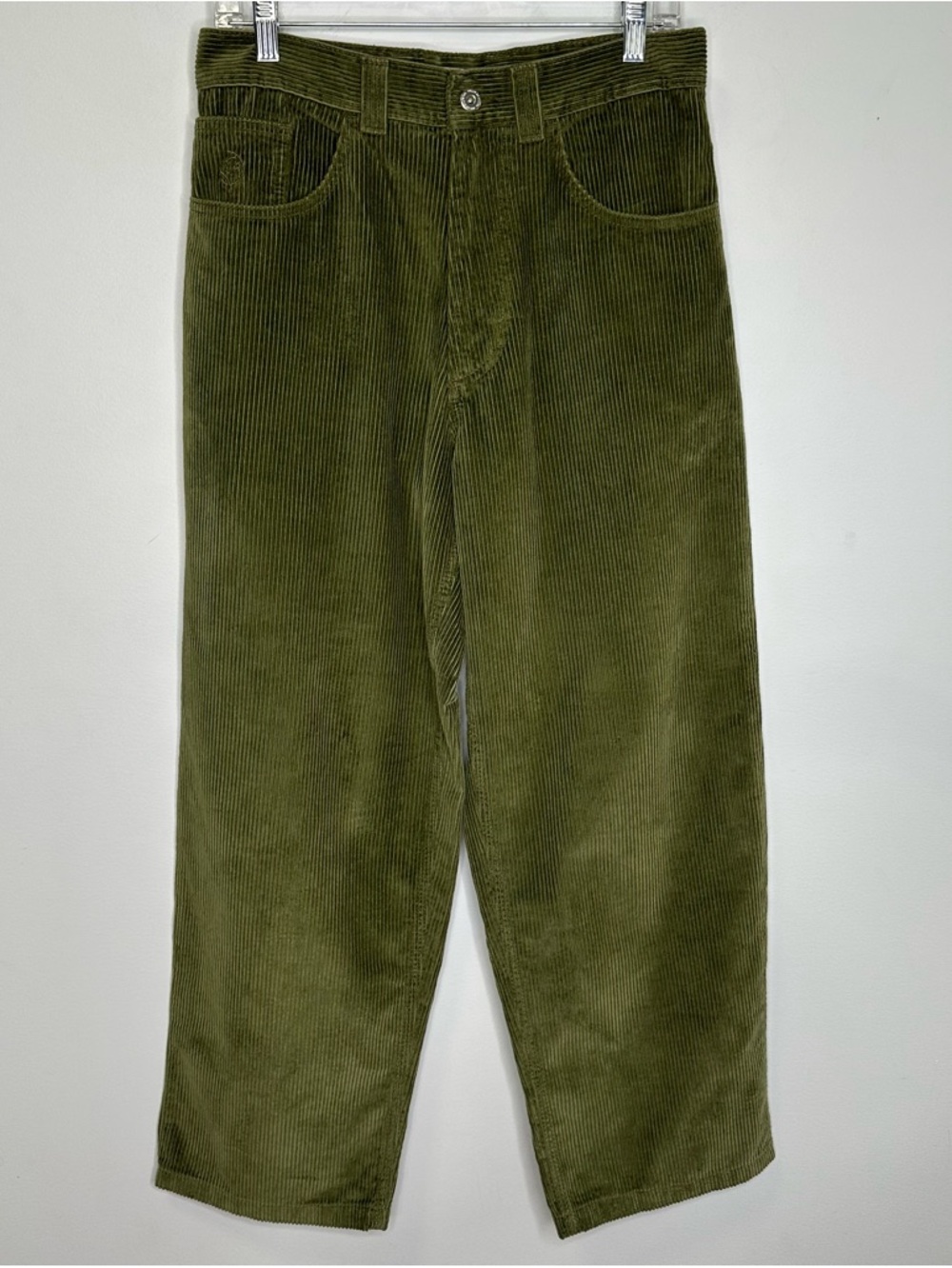 Polar Skate Co. Big Boy Unisex Olive Green Corduroy Pants Size XS